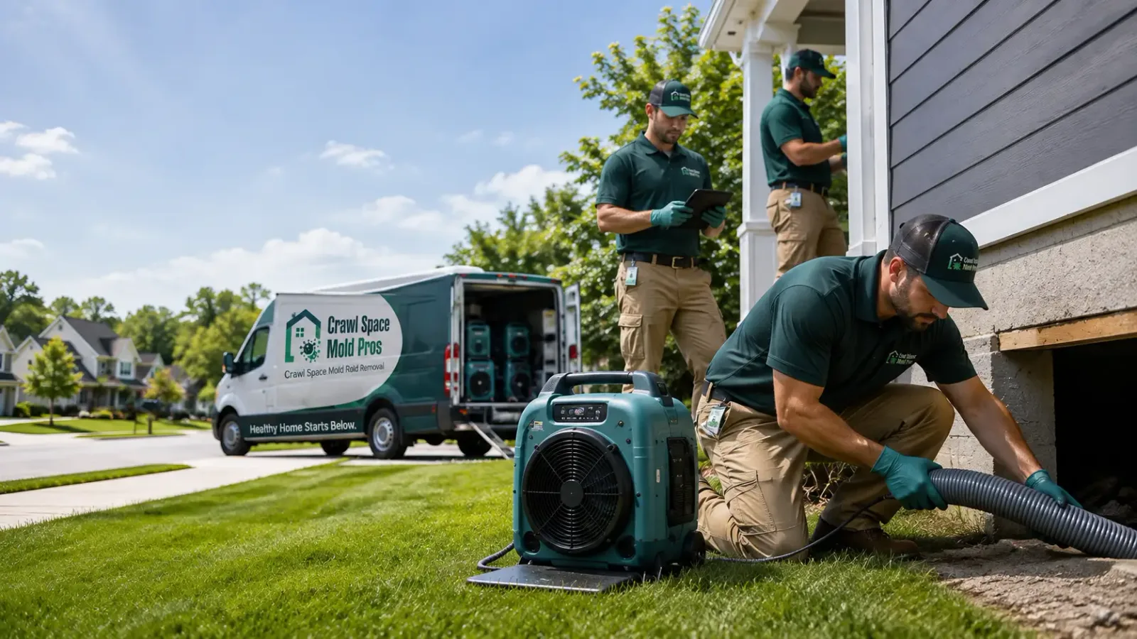 Crawl Space Mold Removal in Dovray, MN